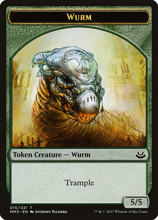 5/5 Wurm Token