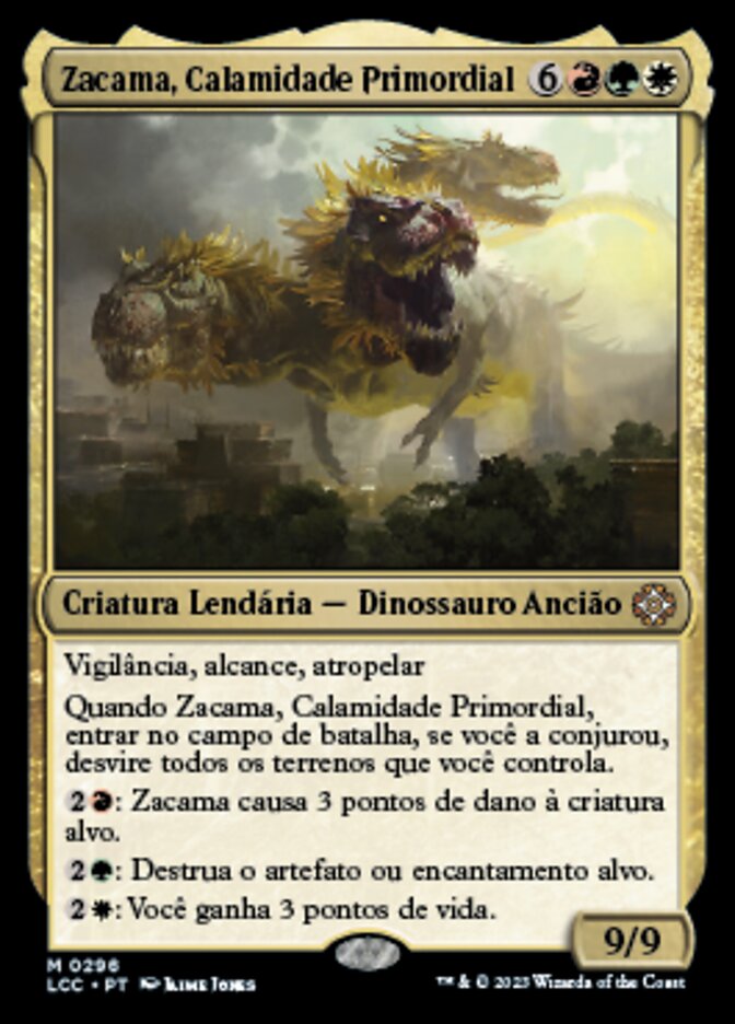 Zacama, Primal Calamity