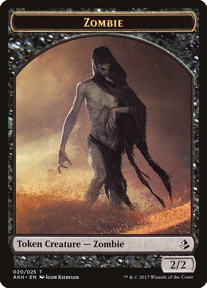 2/2 Zombie Token