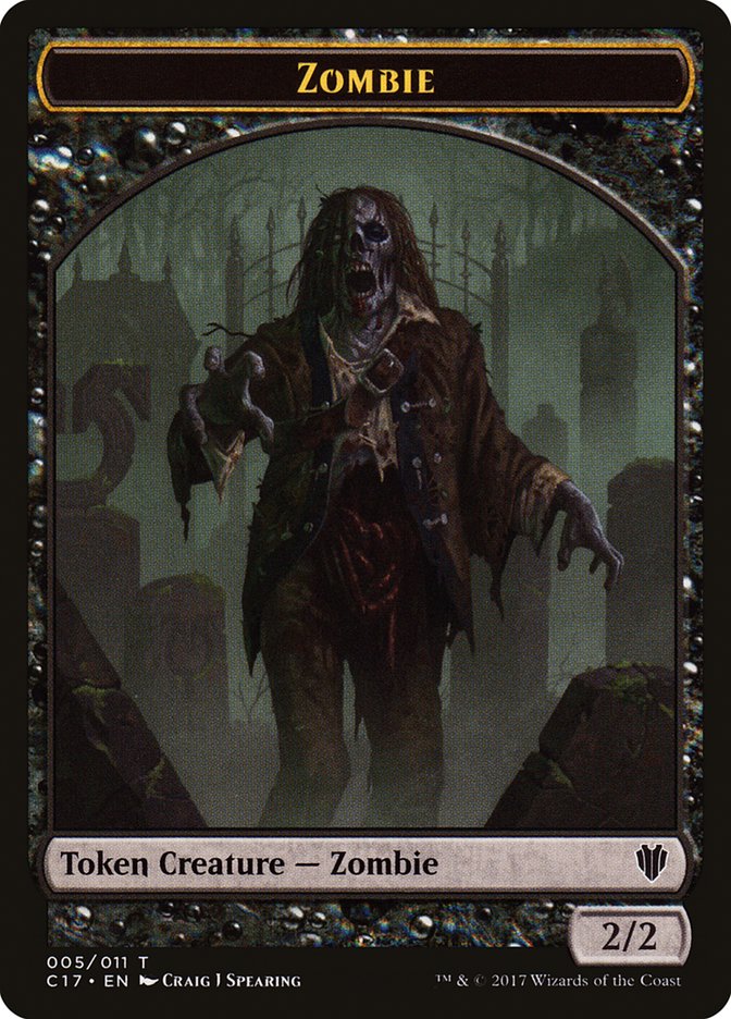 2/2 Zombie Token