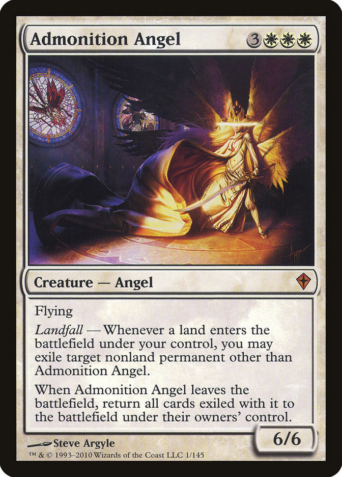 Admonition Angel