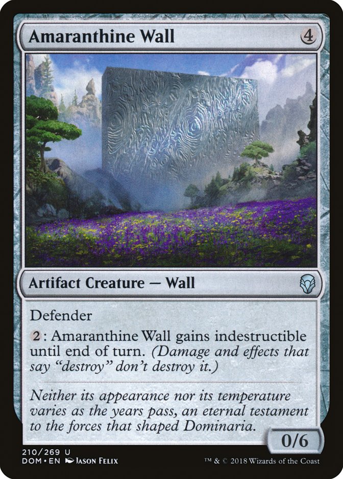 Amaranthine Wall