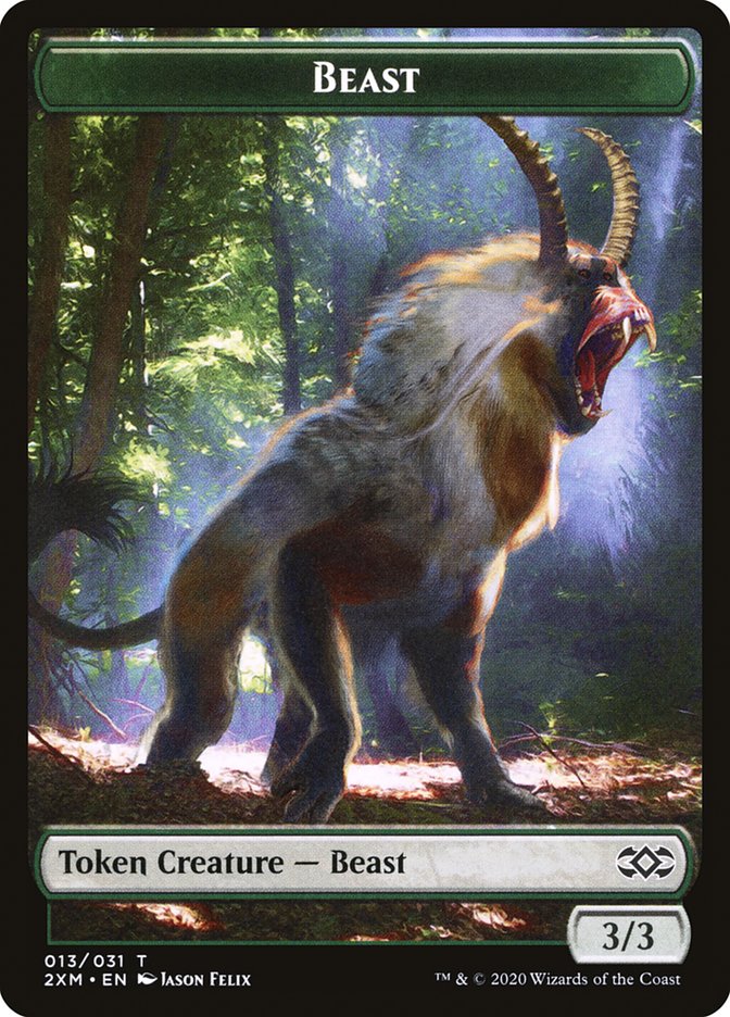 3/3 Beast Token