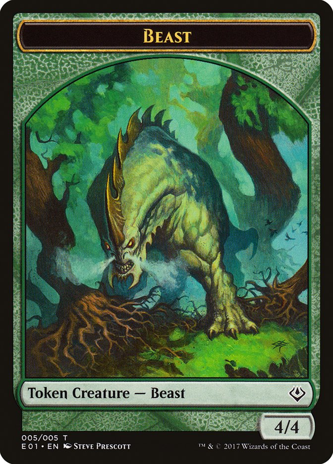 4/4 Beast Token