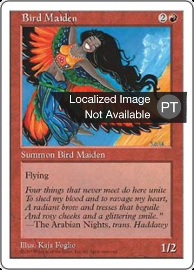 Bird Maiden