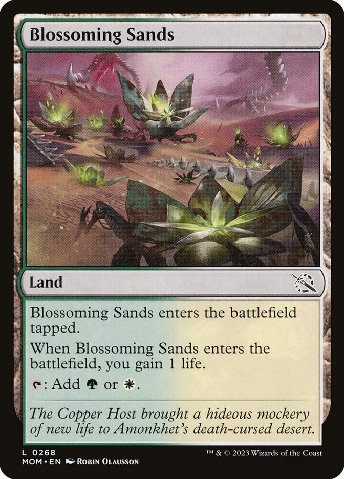 Blossoming Sands