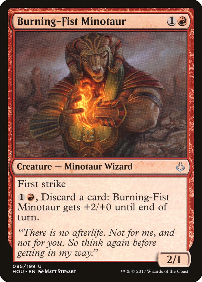 Burning-Fist Minotaur