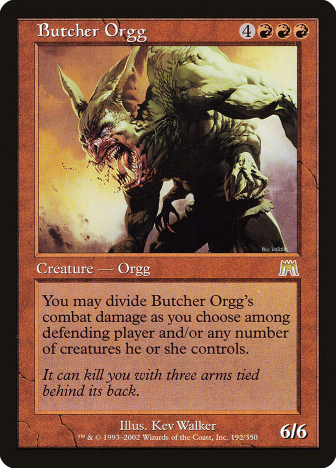 Butcher Orgg