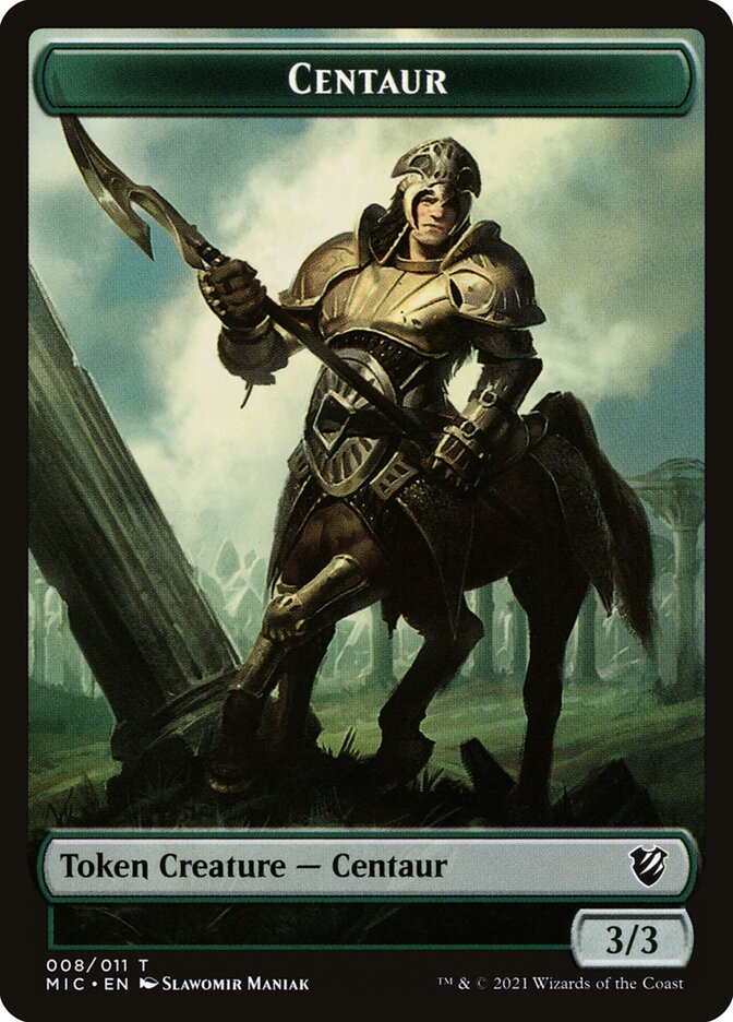 3/3 Centaur Token