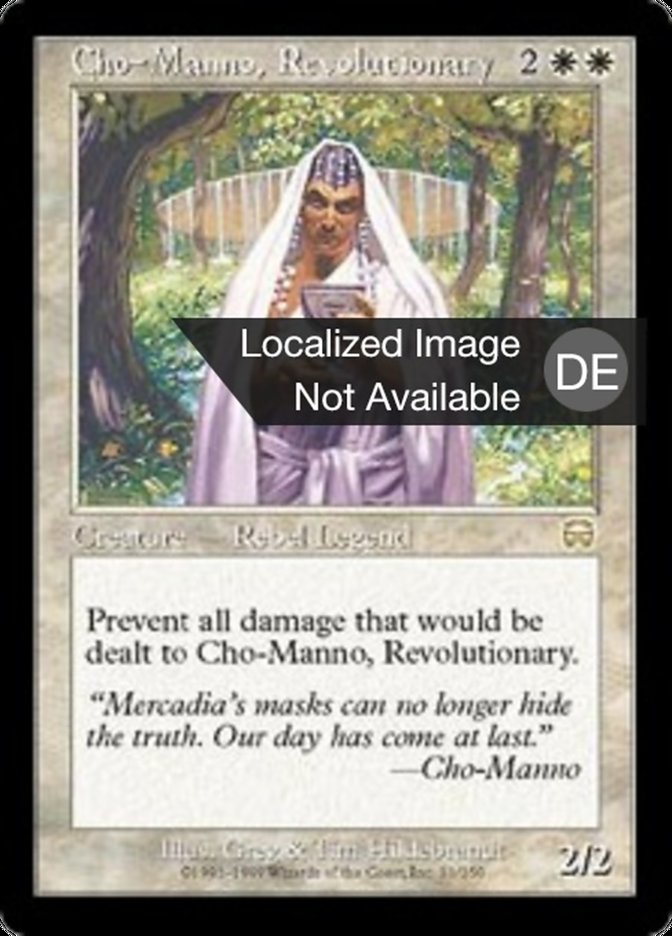 Cho-Manno, Revolutionary