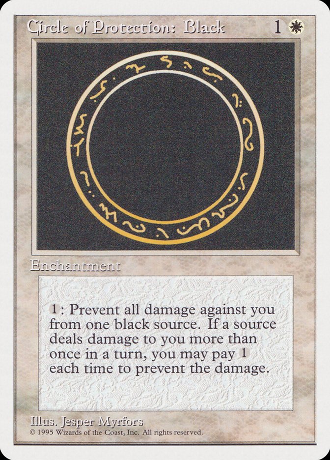 Circle of Protection: Black