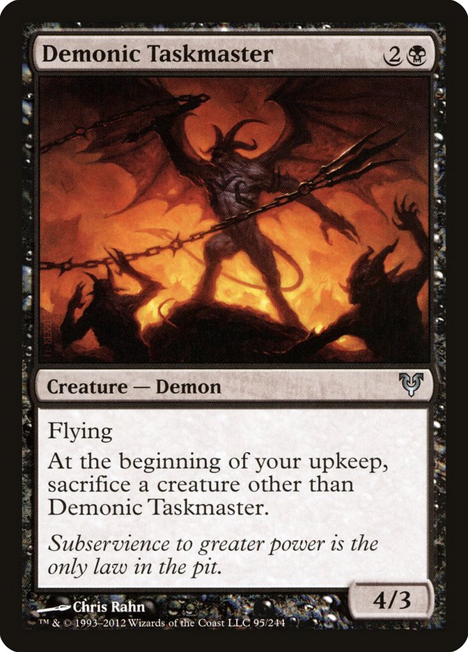 Demonic Taskmaster