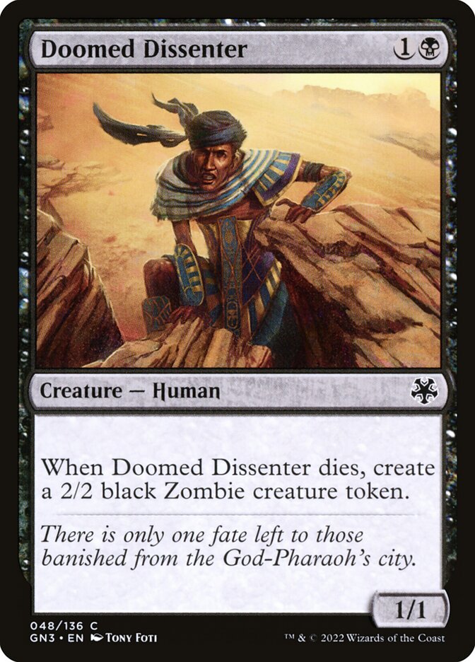 Doomed Dissenter