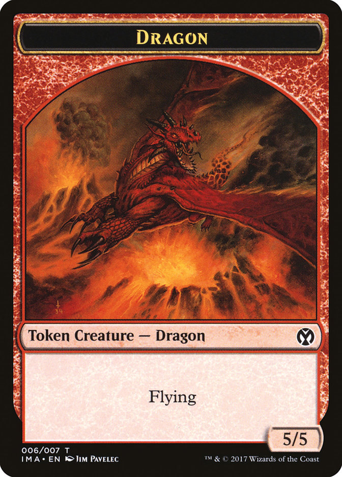 5/5 Dragon Token