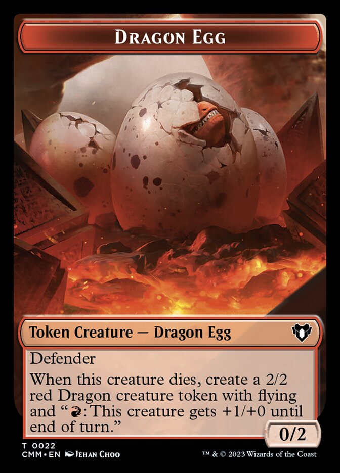 0/2 Dragon Egg Token