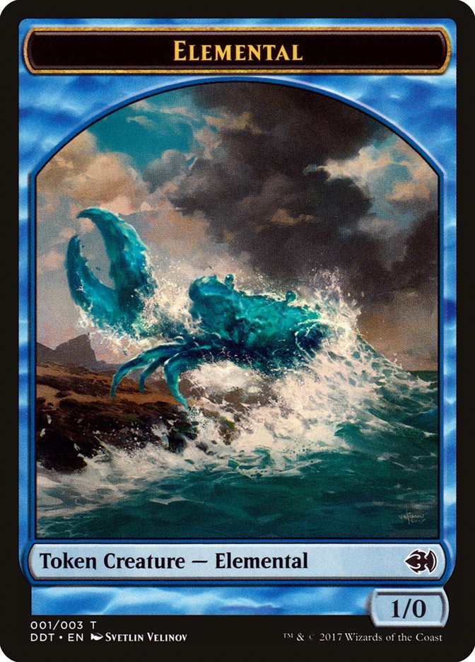 1/0 Elemental Token