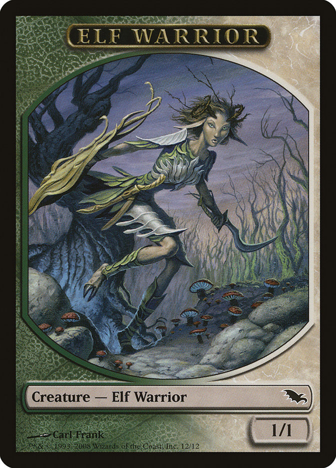 1/1 Elf Warrior Token