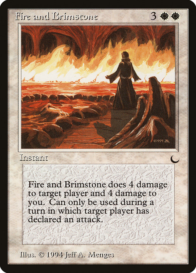 Fire and Brimstone