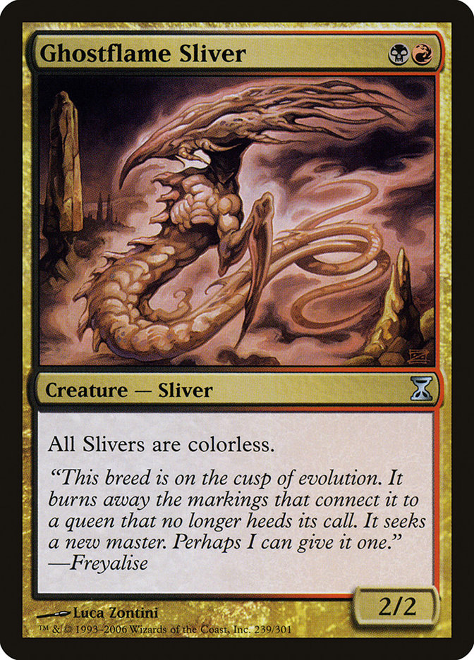 Ghostflame Sliver