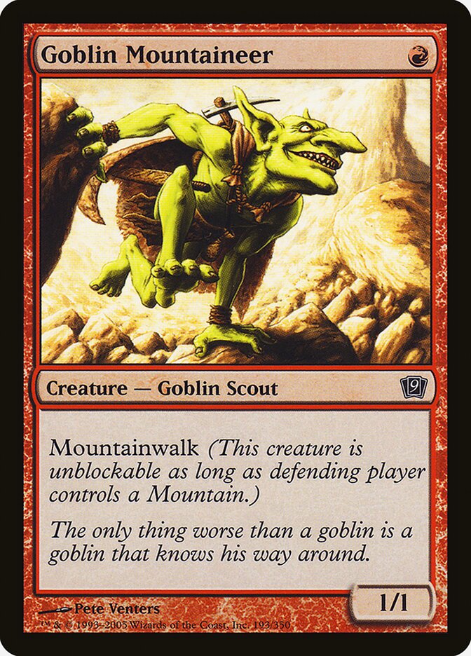 Goblin Mountaineer