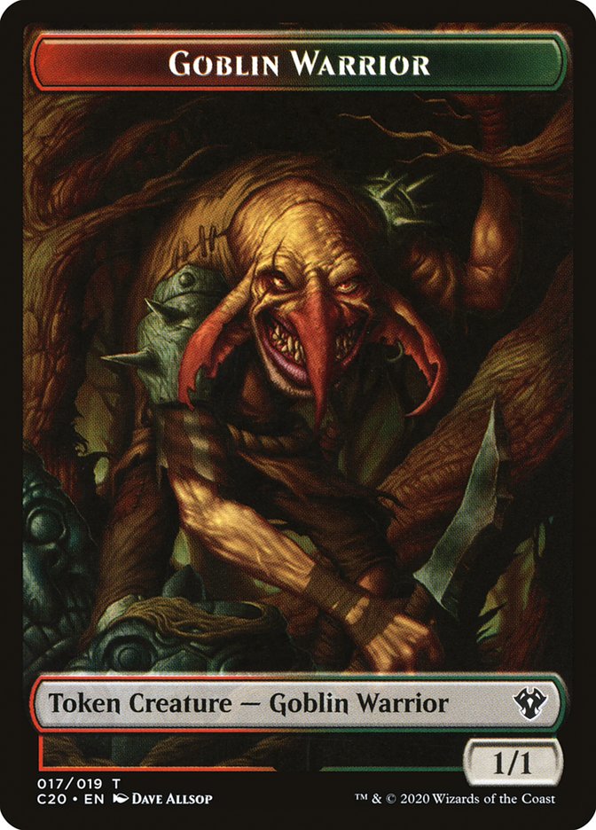 1/1 Goblin Warrior Token