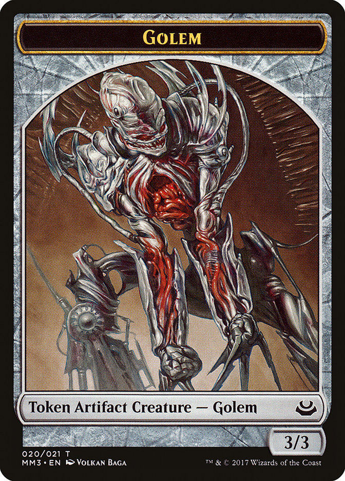 3/3 Golem Token