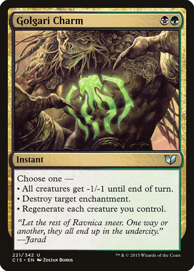 Golgari Charm