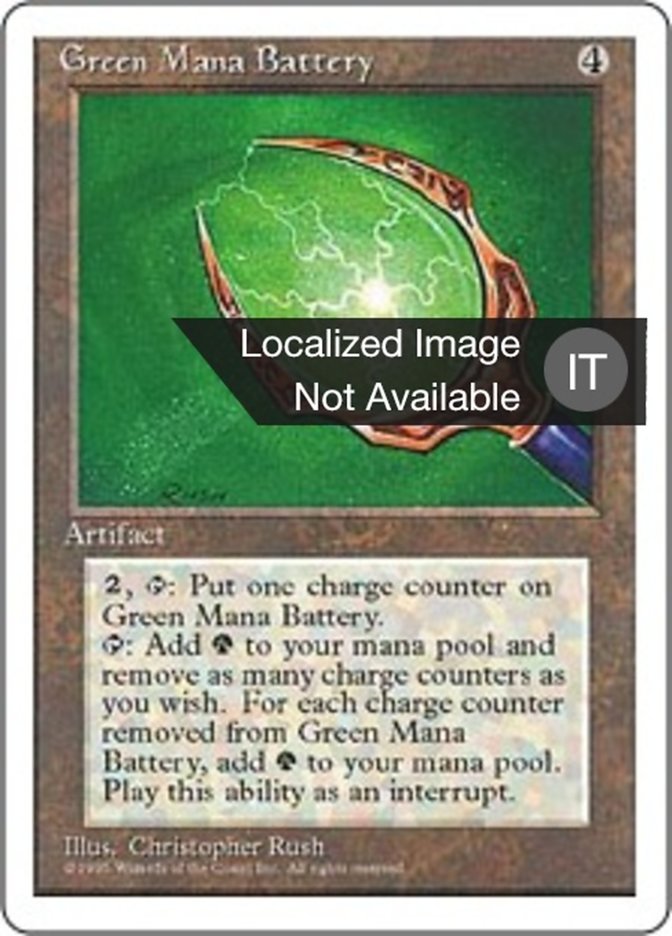 Green Mana Battery