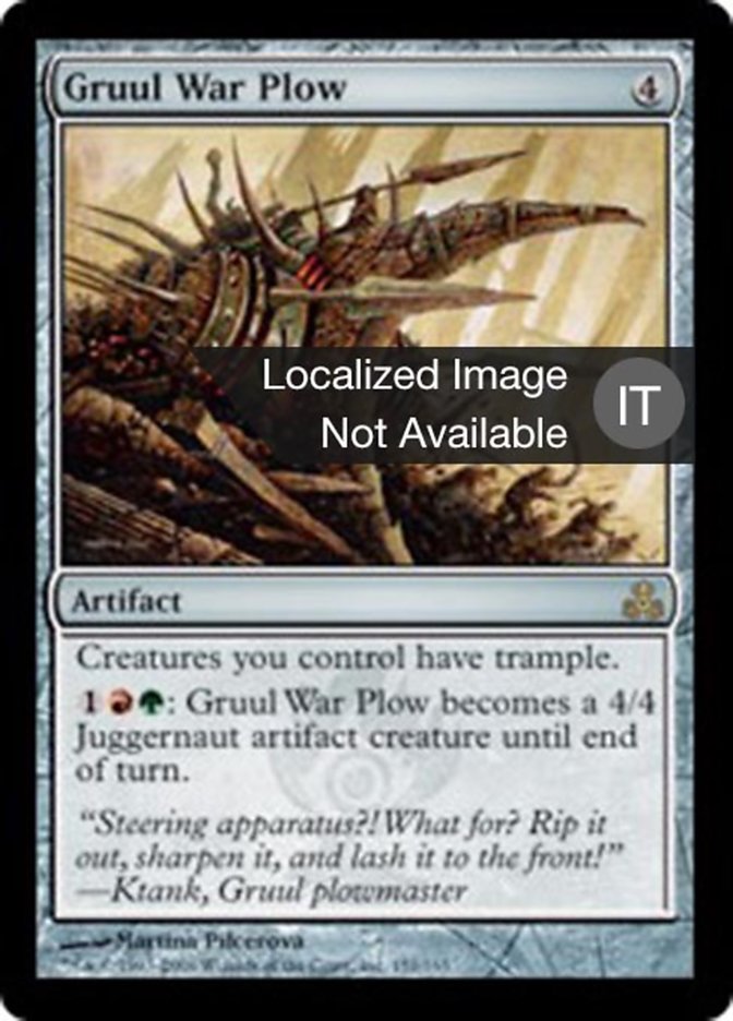 Gruul War Plow