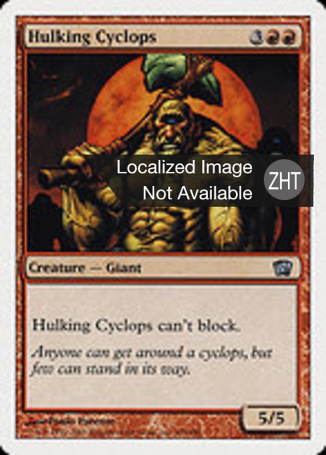 Hulking Cyclops