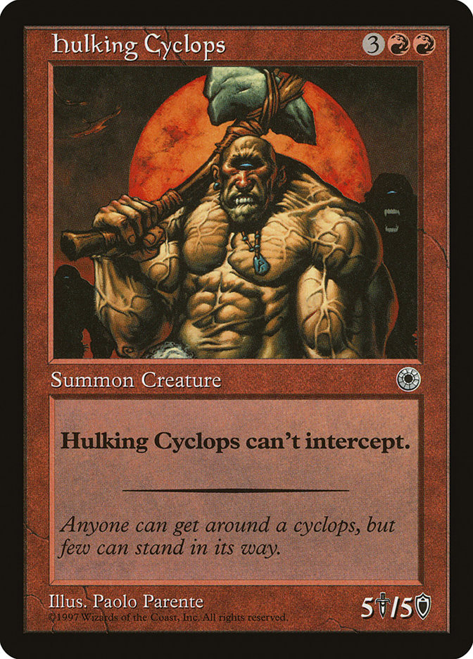 Hulking Cyclops