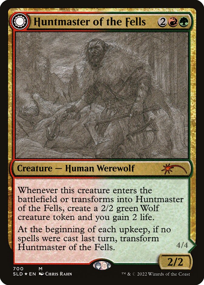 Huntmaster of the Fells // Ravager of the Fells