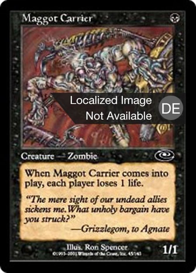 Maggot Carrier