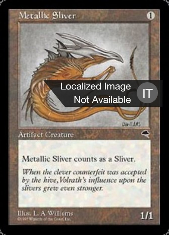 Metallic Sliver