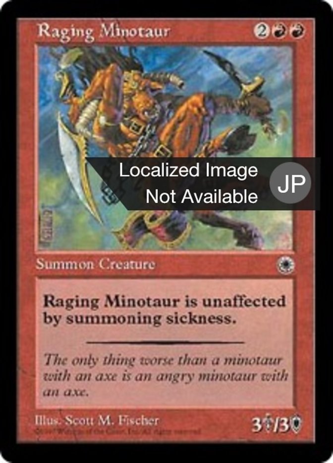 Raging Minotaur