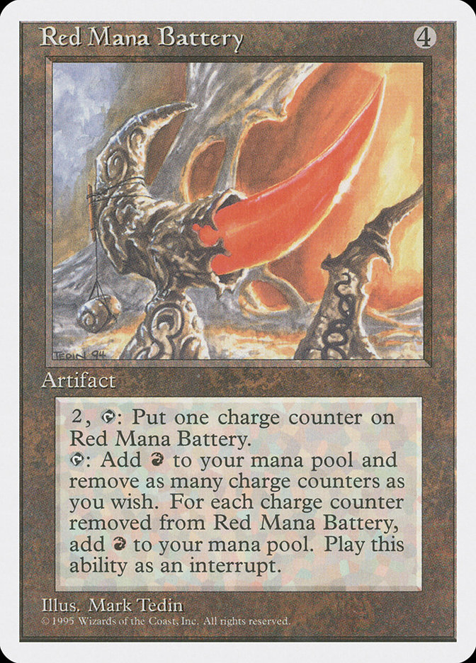 Red Mana Battery