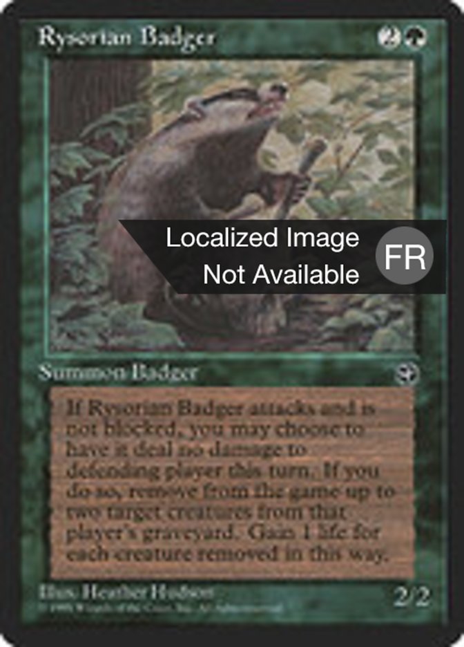 Rysorian Badger