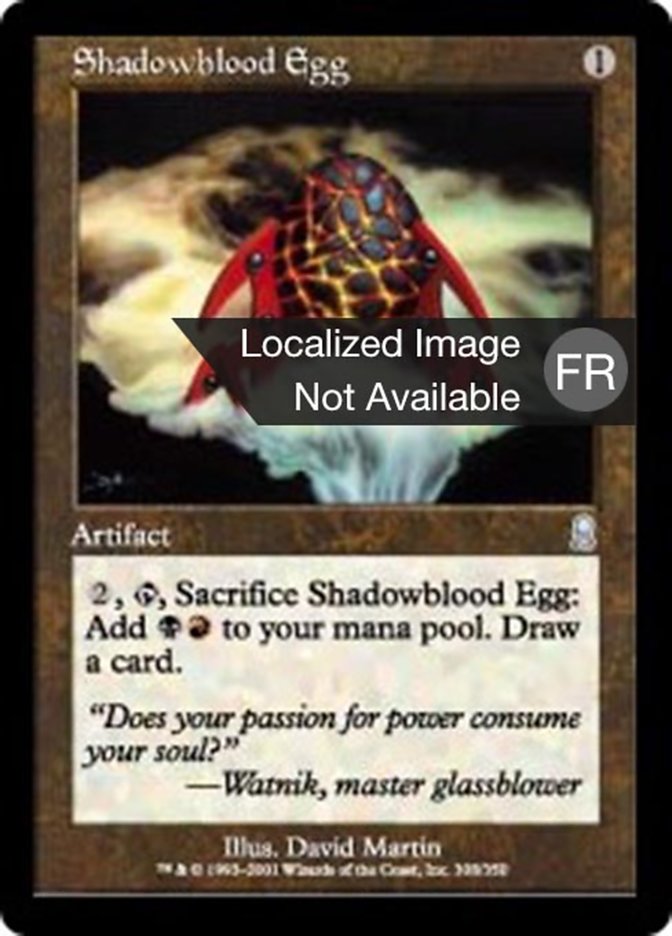 Shadowblood Egg