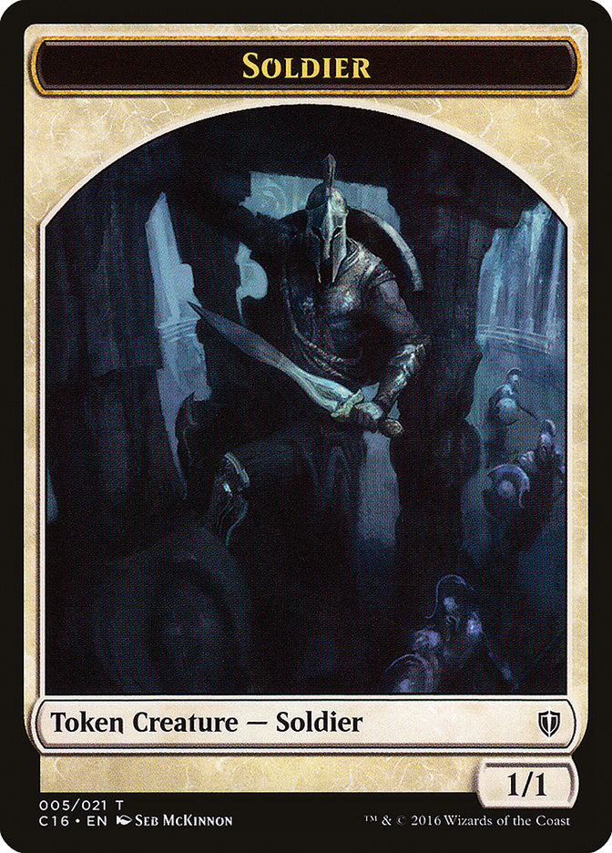 1/1 Soldier Token