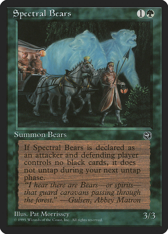 Spectral Bears