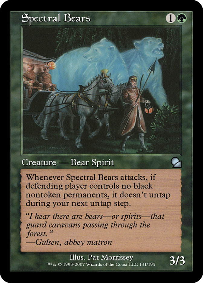 Spectral Bears