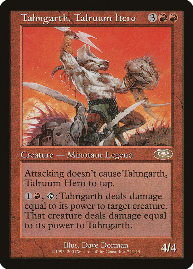 Tahngarth, Talruum Hero