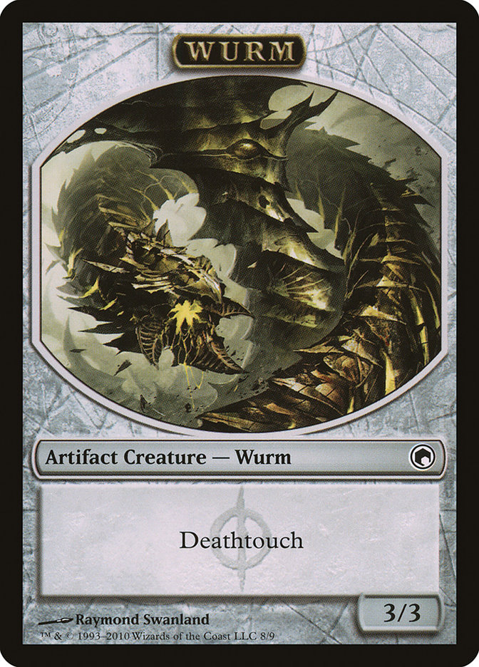 3/3 Wurm Token