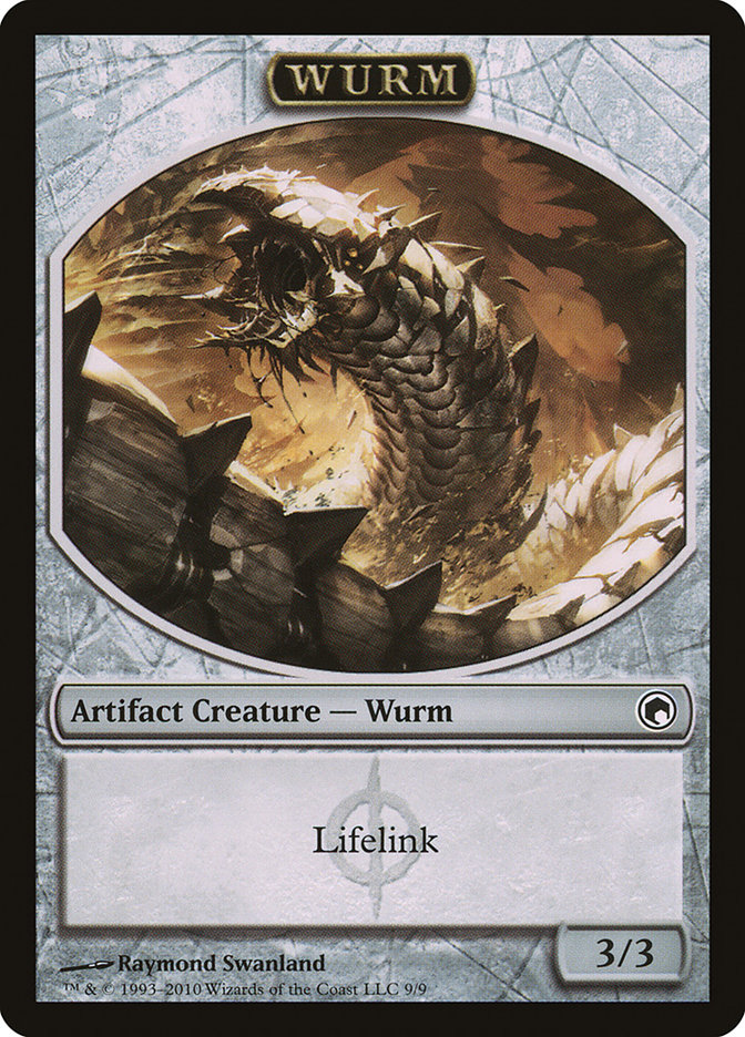 3/3 Wurm Token