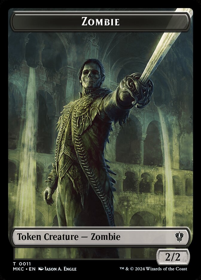 2/2 Zombie Token