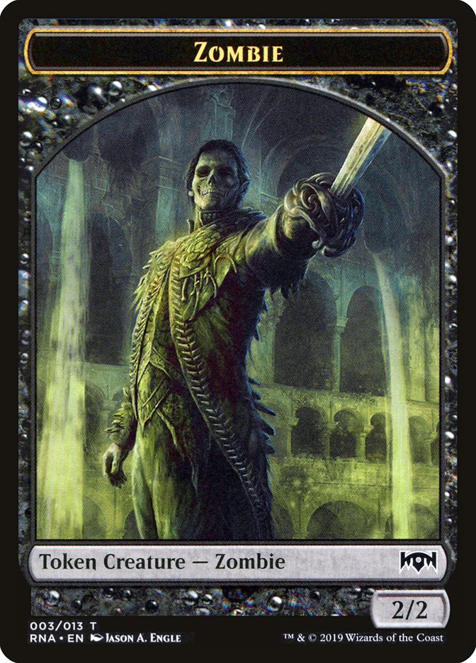 2/2 Zombie Token