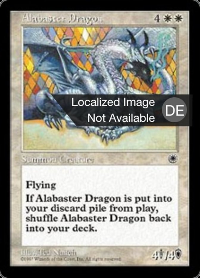 Alabaster Dragon