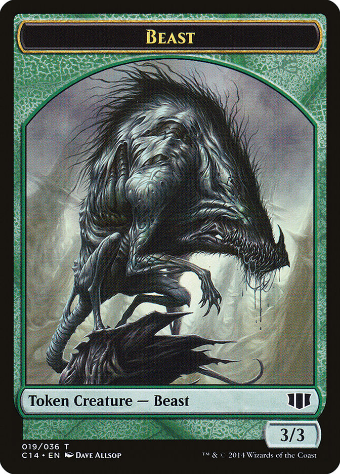 3/3 Beast Token