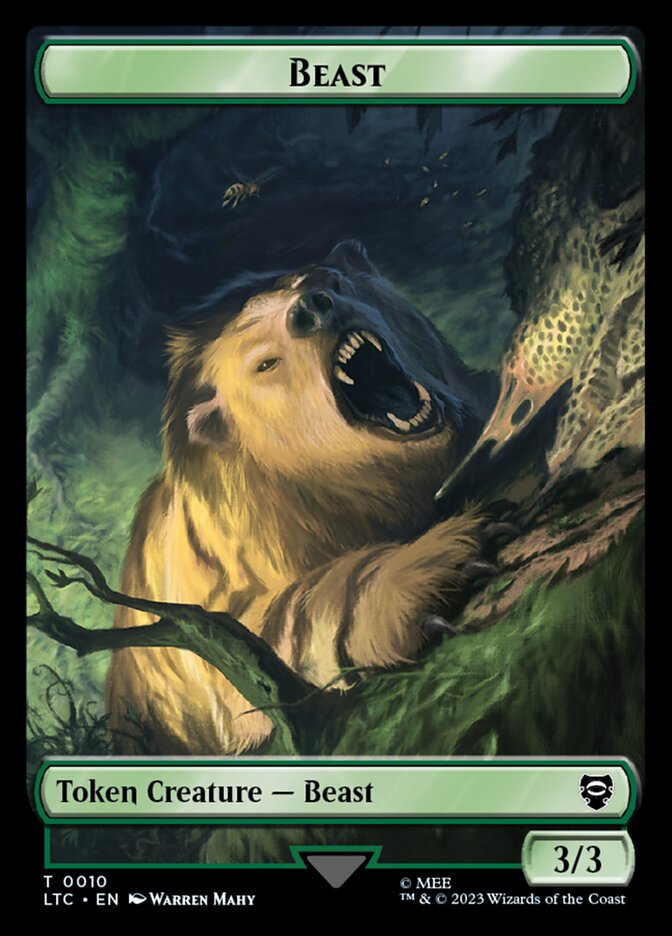 3/3 Beast Token