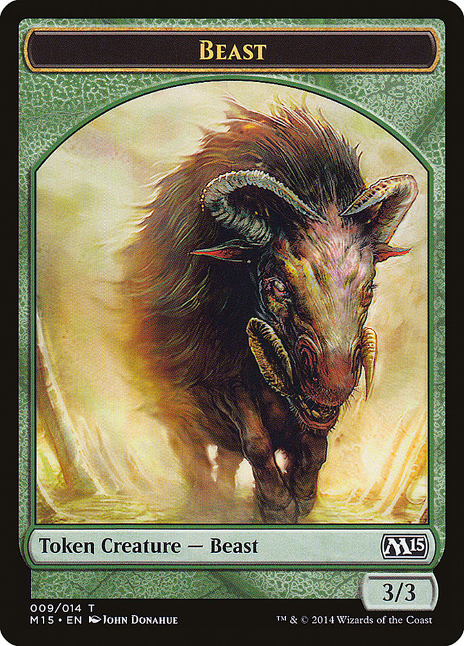 3/3 Beast Token